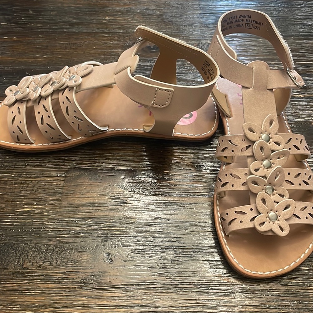 New sandals for girls